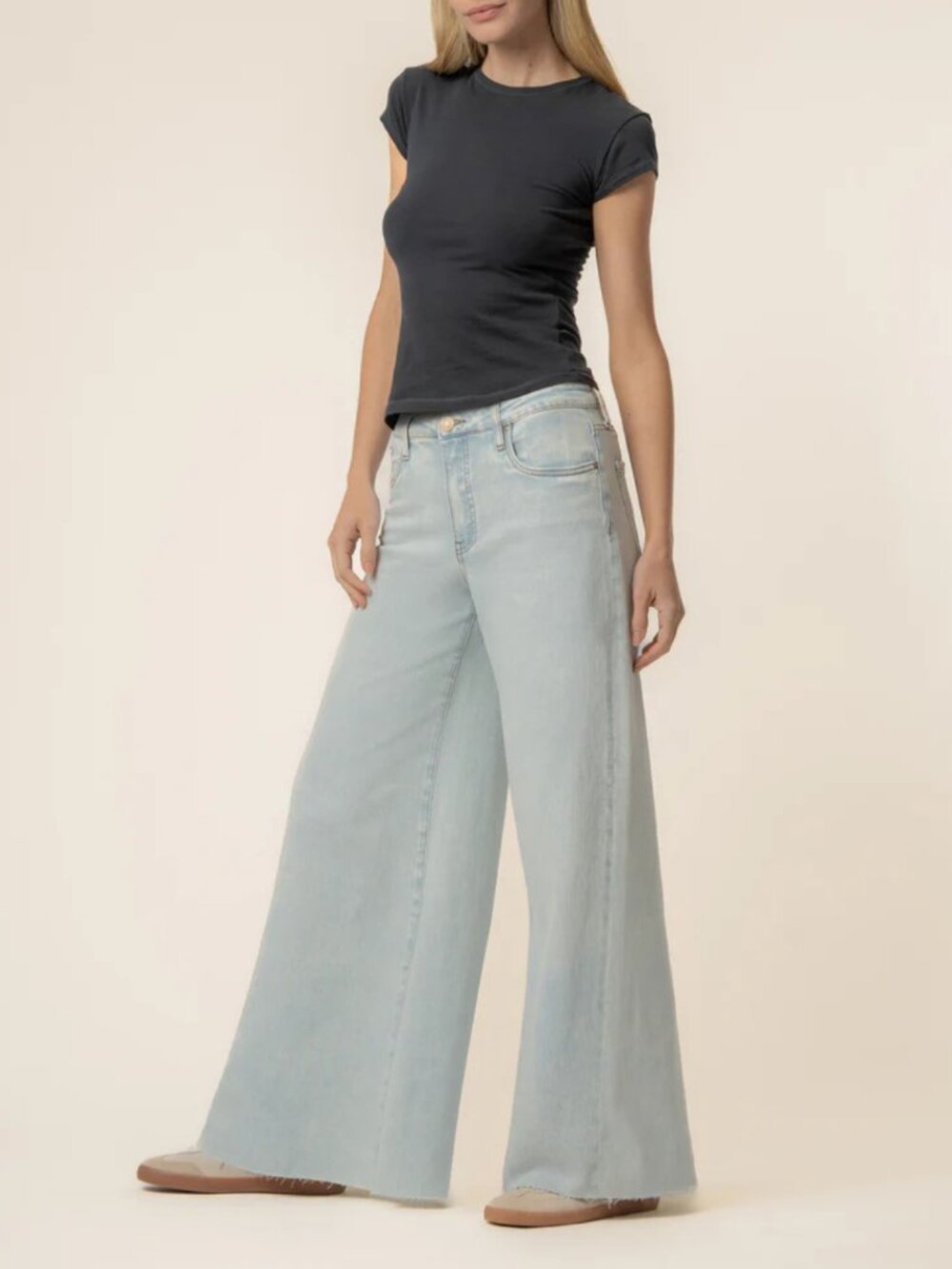 Blake High Rise Super Wide Leg in Sensual Wash